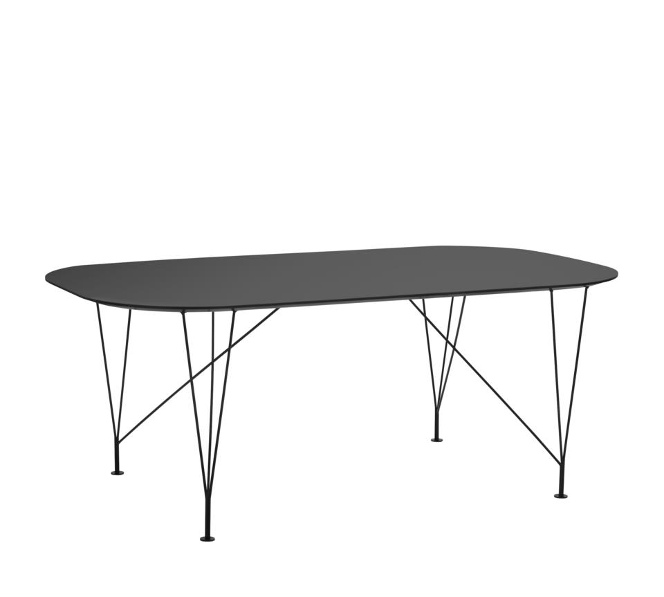 Inter eettafel zwart zwart