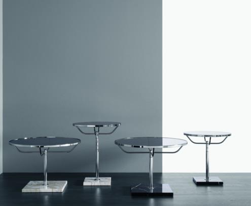 Pronto chrome blanc et marbre noir