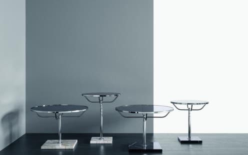 Pronto chroom wit en zwart marmer